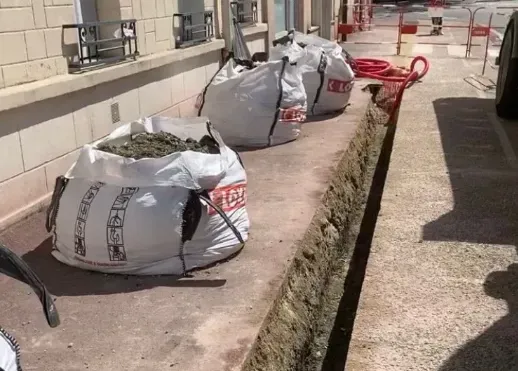 Voirie près de Gambais
